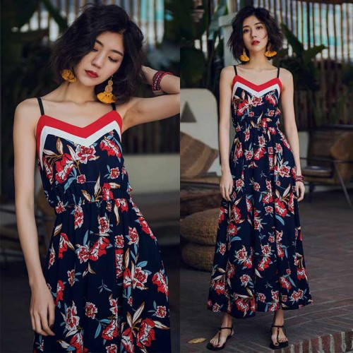 Printed Summer Dress (Size M, L)