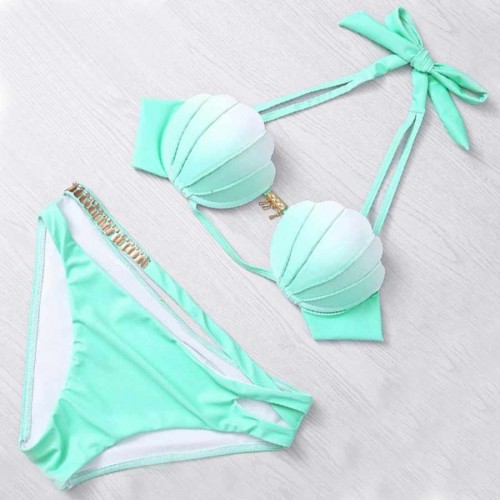 Mint Green Mermaid Bikini